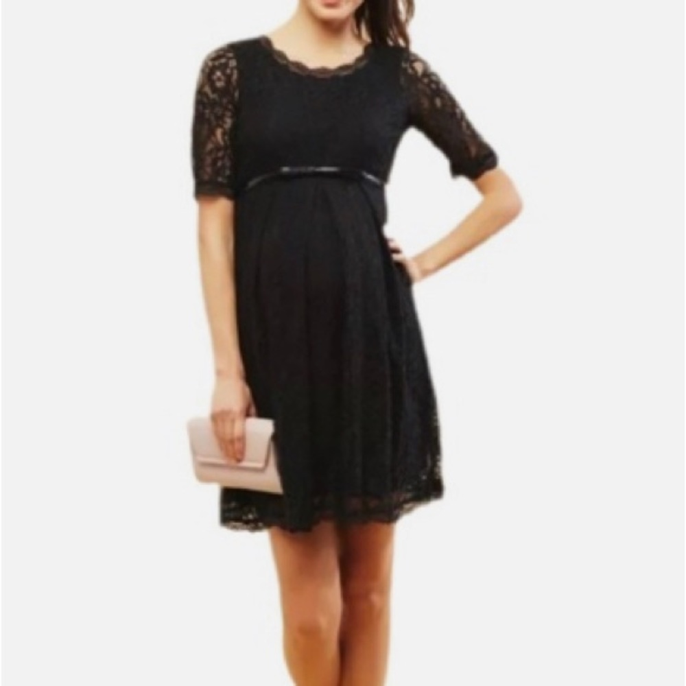 Little black dress maternity lace NWT never worn